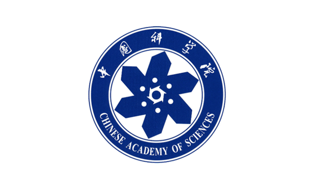 Blue logo of china academy of sciences 中国科学院 CAS